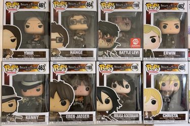 Attack on titan funko pops