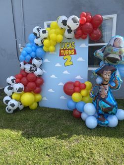 Toy Story Birthday Backdrop