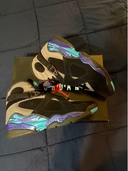 SIZE 10 Air Jordan 8 Aqua (2025)
