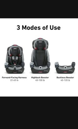 Graco Nautilus 65 LX 3-in-1 Harness Booster Car Seat  2for $120