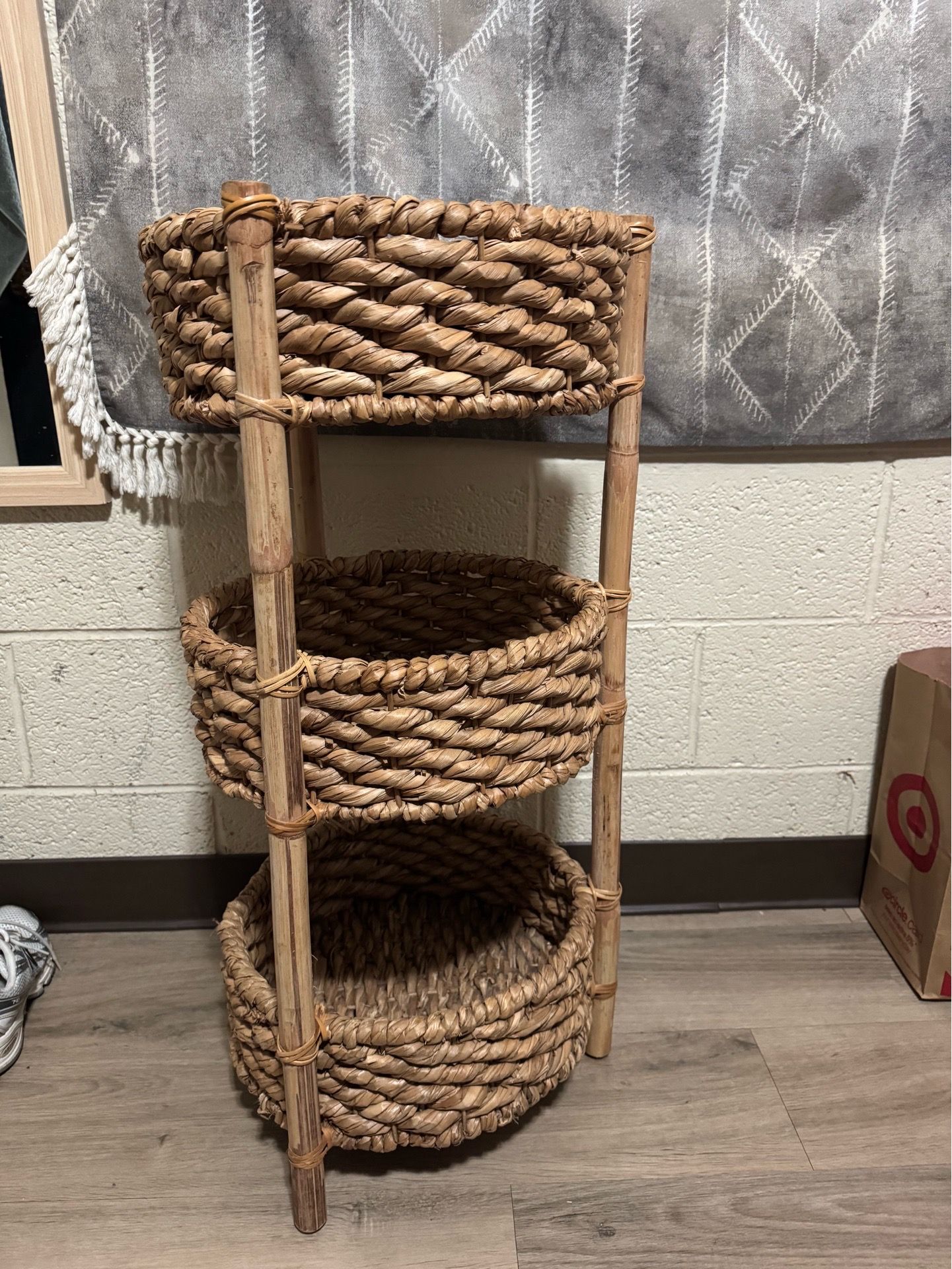 world market three tier basket