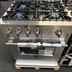 💫 Forno 30” Slide In Gas Stove 💫 