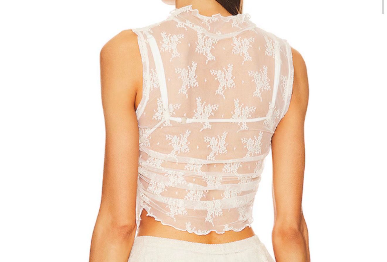 Free people lace top
