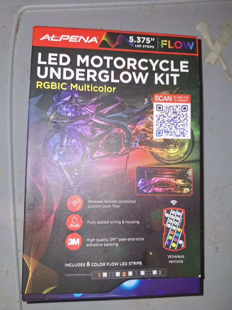 LED MOTORCYCLE UNDERGLOW KIT