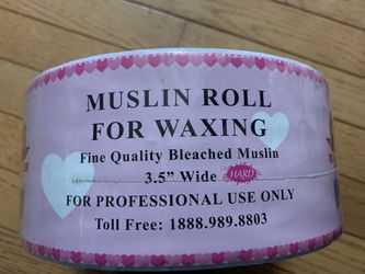US Maxim Muslin Roll For Waxing 3.5 Inches Wide (Professional Quality)
