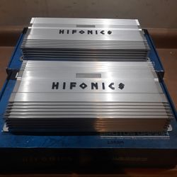 Hifonics Amplifiers , 600 Dlls