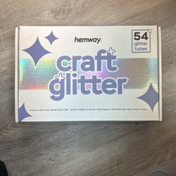 Hemway Craft Glitter Box