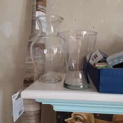 Clear Vases