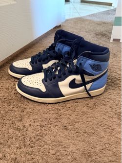 Jordan 1 high og OBSIDIAN size 10 MENS