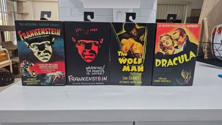 Universal Monsters NECA Set of 4
