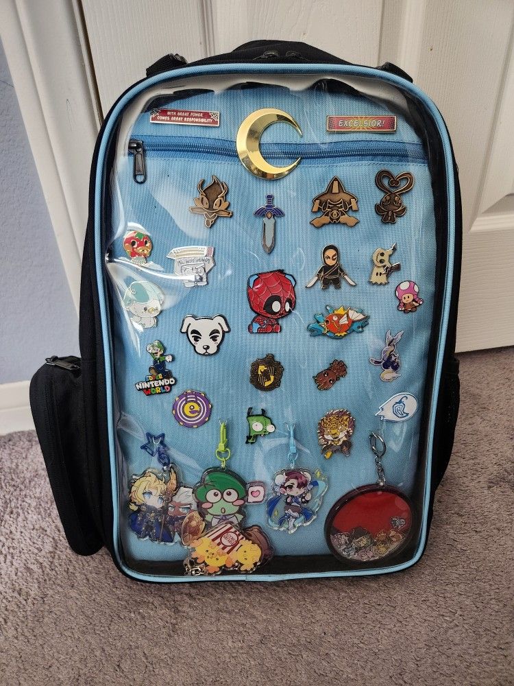 Ita Bag / Backpack / For Pins (PINS NOT INCLUDED)