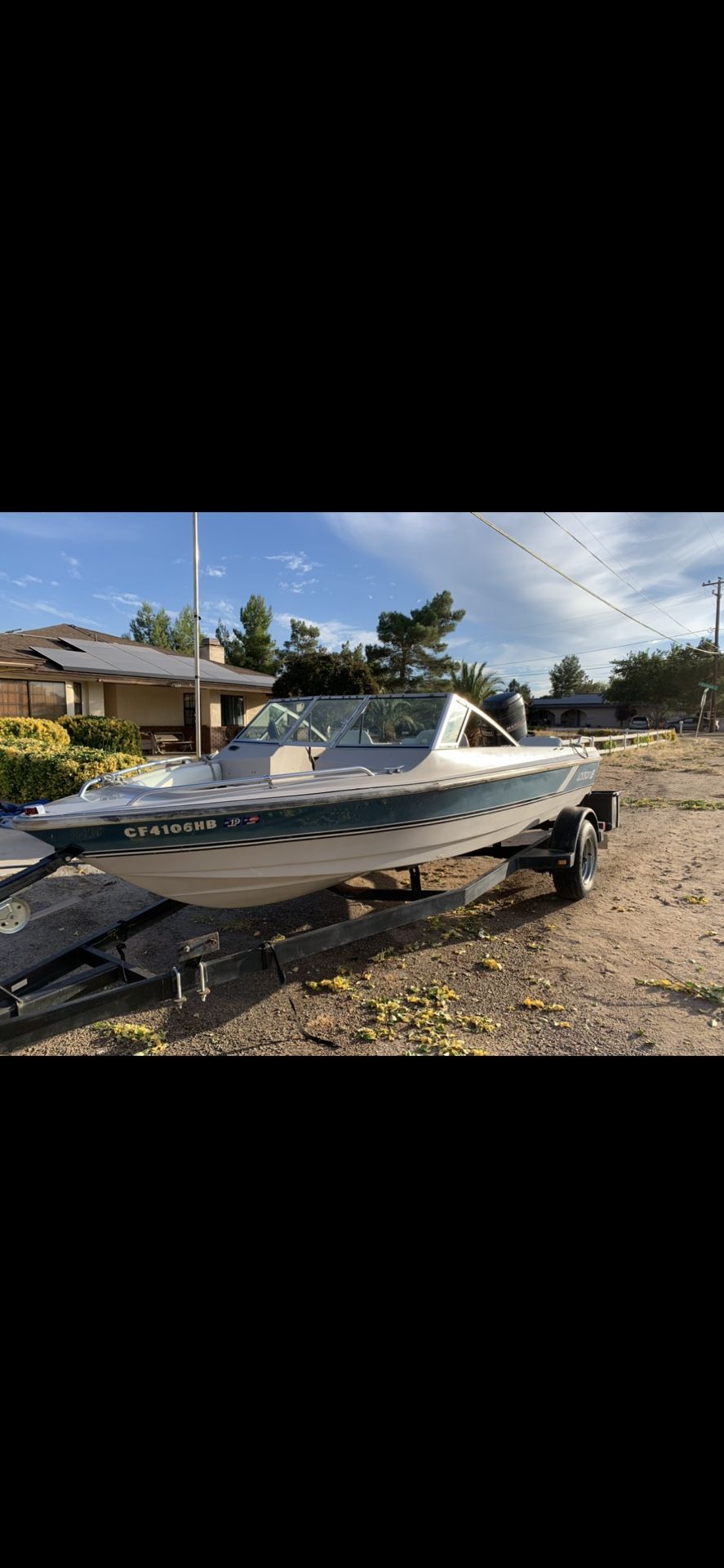 16’ Boat For Sale! Larson With 90 Hp Merc Outboard 