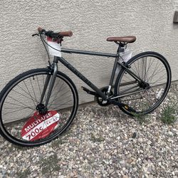 Concord Envoy City Road Bike, 700C Wheels, Grey, Fits Rider 5'4" - 6'2",