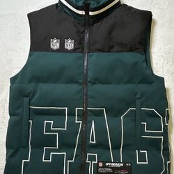 Philadelphia Eagles Puffer Vest by Off Season & Kristin Juszczyk