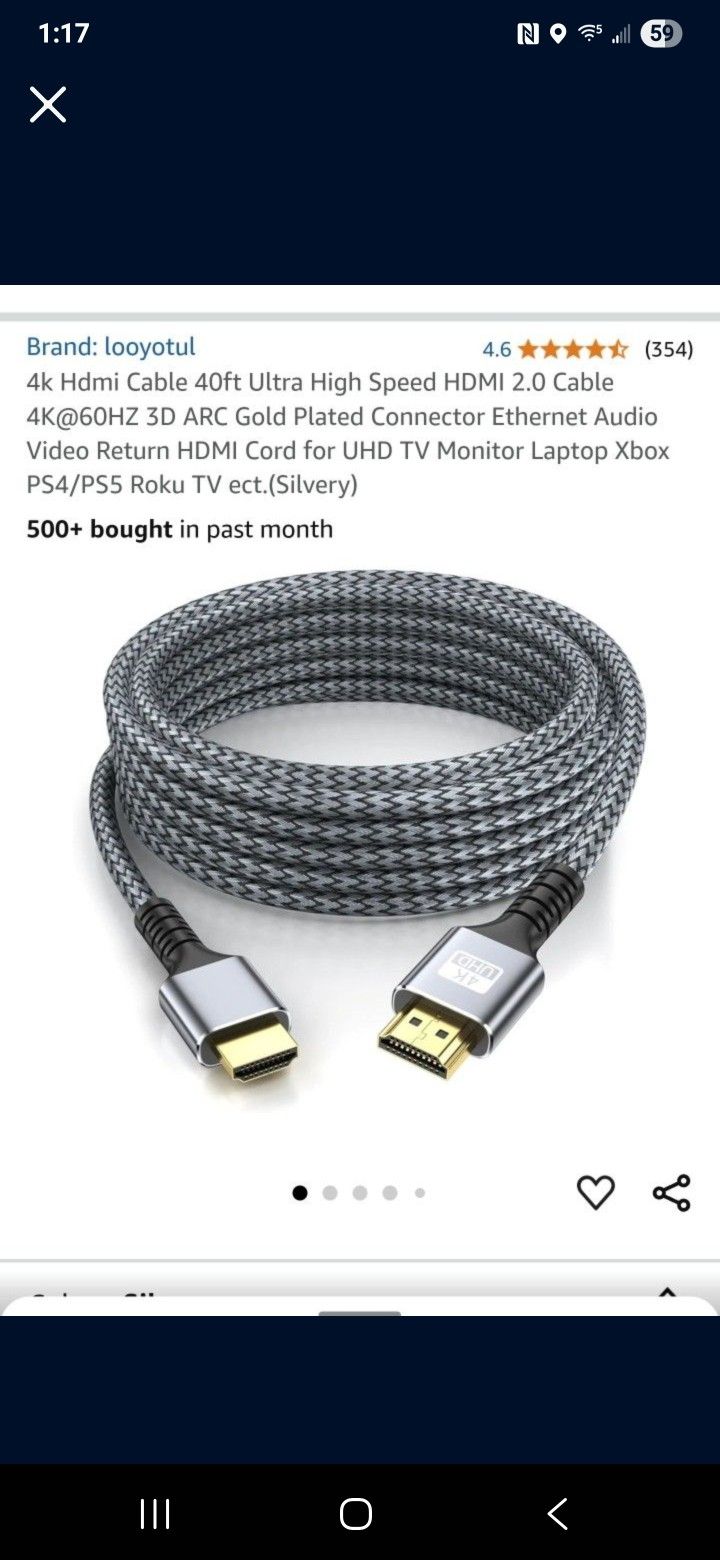 Hdmi Cable 40ft