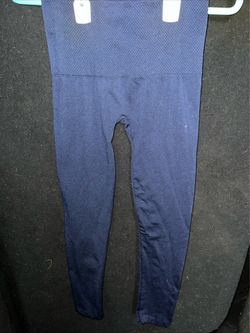 French Laundry Women’s Blue Leggings Size Small Paisley Print Stretch Pants