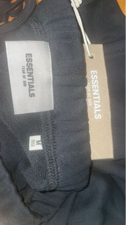 Black Fear of God Essentials shorts