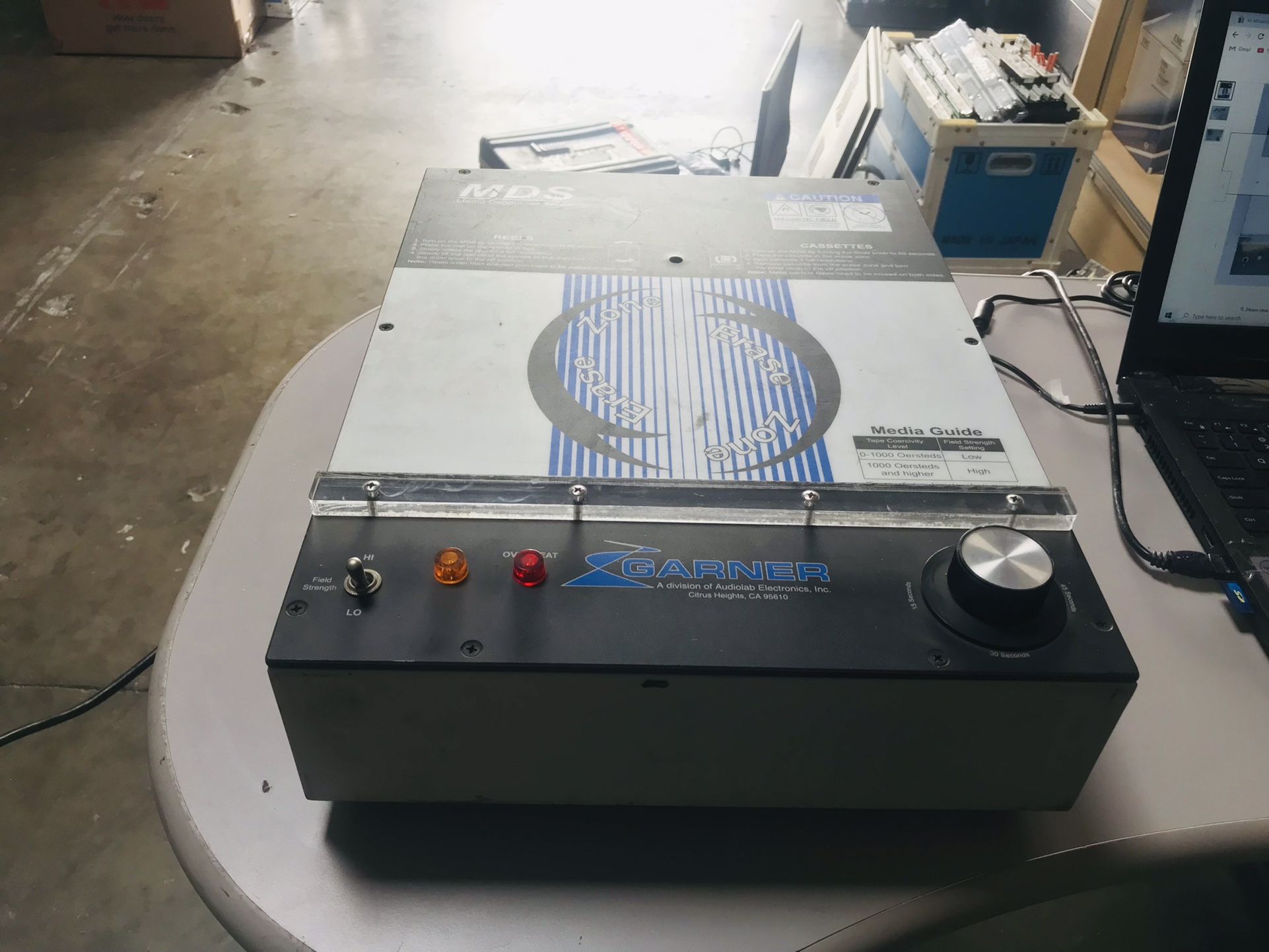 Garner MDS Media Degausser MDS 5/ 55185