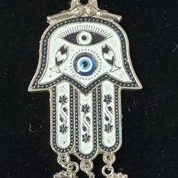 Turkish Evil Eye Hamsa Hand Elephant Hanging Charm just $10