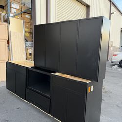 Soft Close - New - Kitchen Cabinets in Black