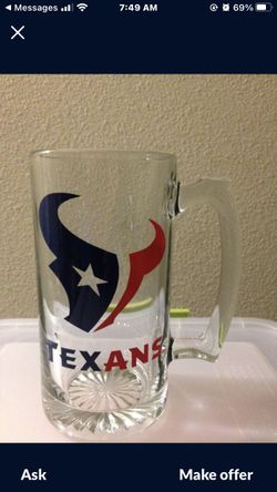 New Houston Texans 26oz Beer Mug