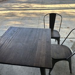 Dining Or Patio Table With Two Chairs 