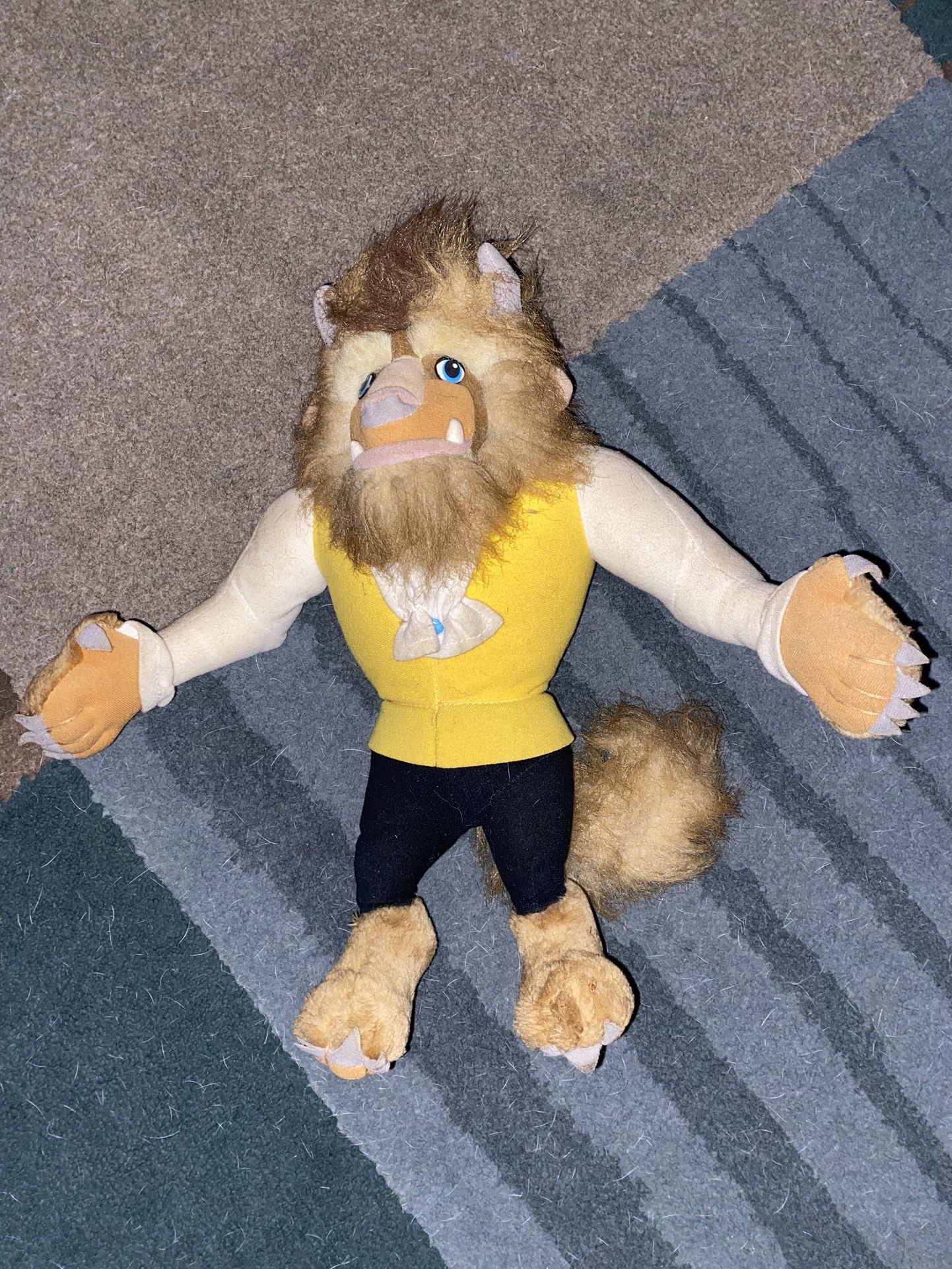 Vintage 1992 The Beast Plush