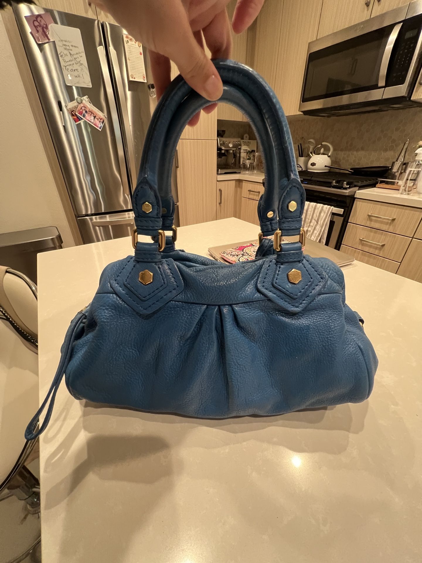 EUC ? Marc by Marc Jacobs Classic Q Handbag Electric Blue