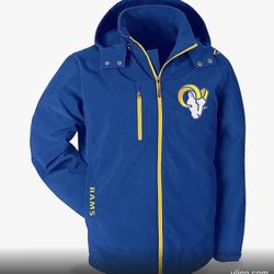 NFL Soft Shell Coat - Los Angeles Rams, XL