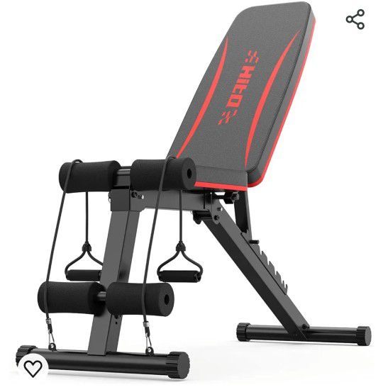 Fitness Club Ab Bench With Arm Bands New In Box 