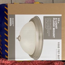 13 In Flush Mount Light