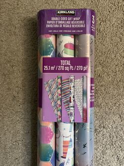 Gift Wrap double sided 