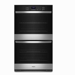 🔥 Whirlpool 30” Built-In Double Wall Oven – Modern Design