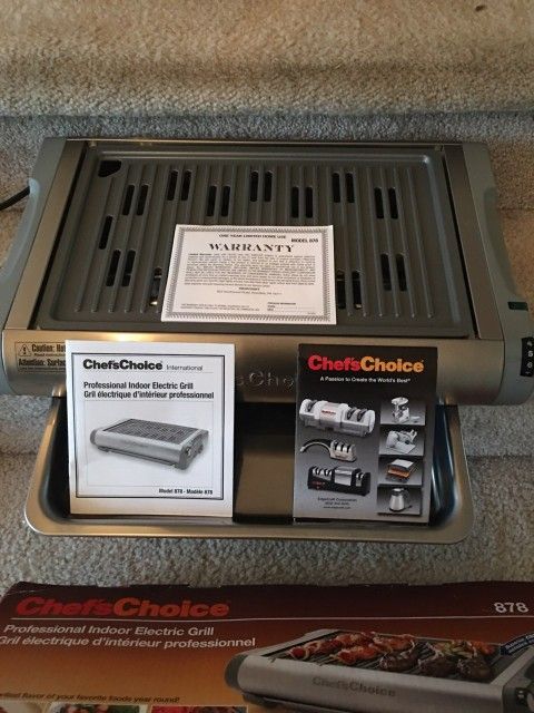 Chef'sChoice Professional Indoor Electric Grill

