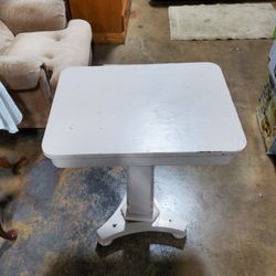 Wooden Pedestal Table
