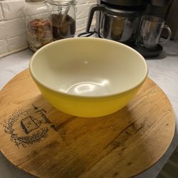 Bright Yellow Pyrex