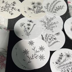 Embroidering Patches 16 P