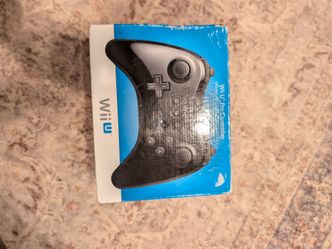 Nintendo Wii U Pro Controller Black