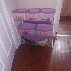 Girl Organizer For Toys 