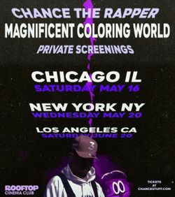 Chance the rapper magnificent coloring book