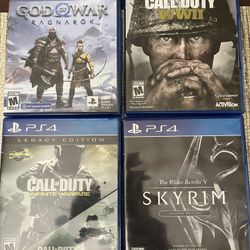 PS4 Games $15 Each