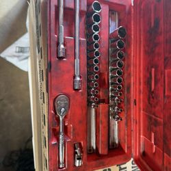 1/4” Metic-Standard 6 Point Set Snap on