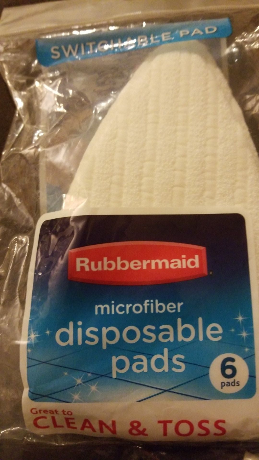 Rubbermaid microfiber disposable pads