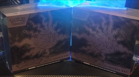 2x Pokémon Center Mega Evolution Pitch Black Elite Trainer Box ETB Sealed Pair