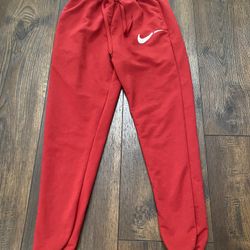 Mens Red Sweat Pants Size Small #6
