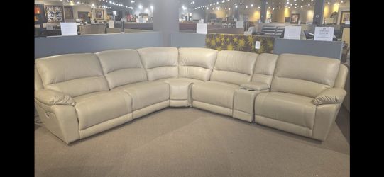 Leather Sectional