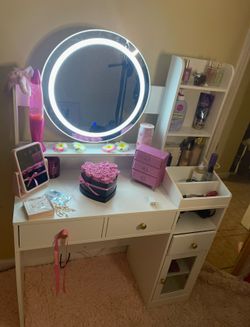 White Vanity