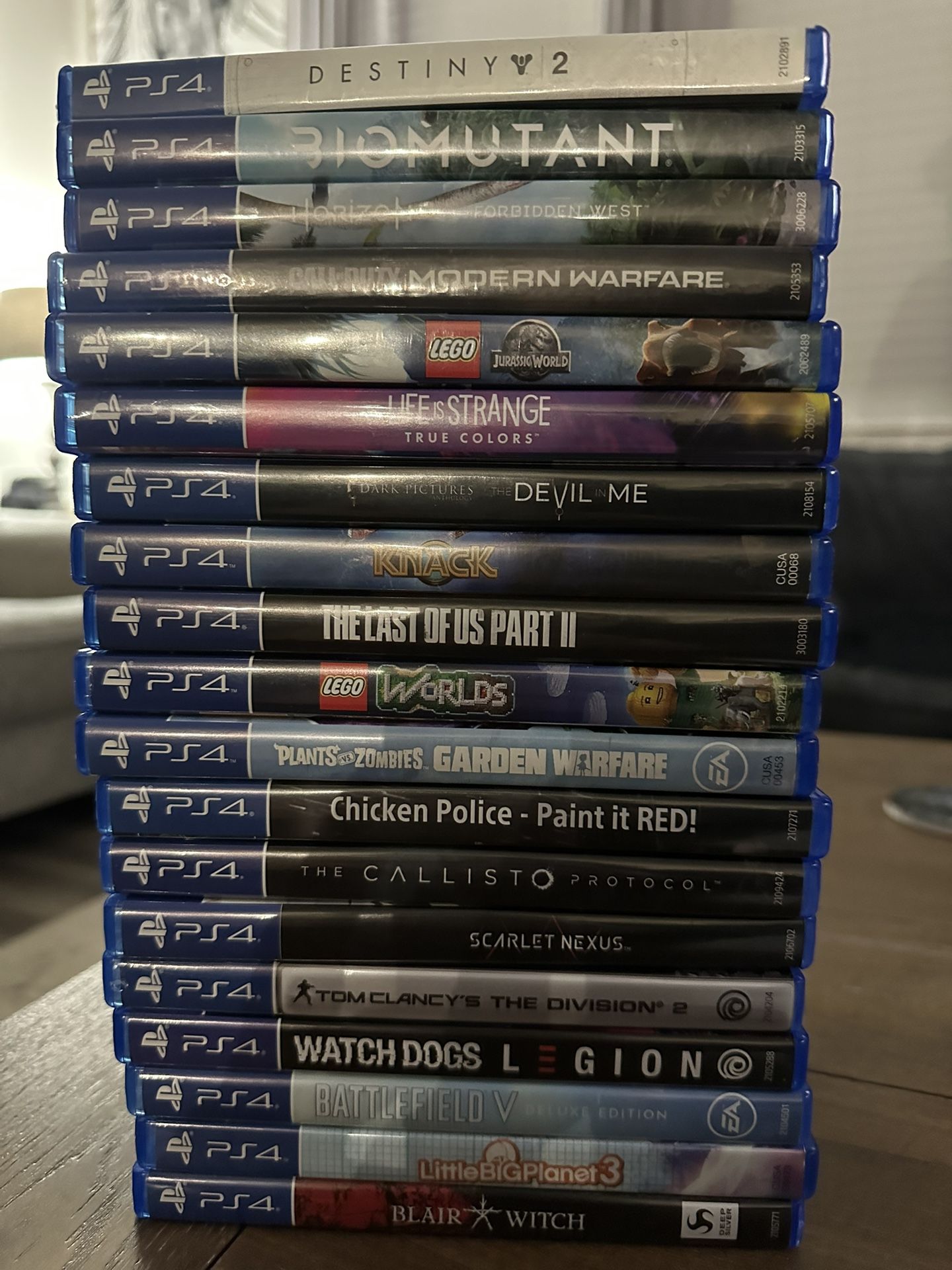 PS4 Game Lot