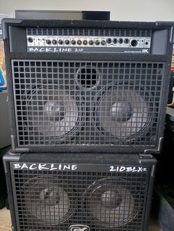 Bass Cabinet and amp
