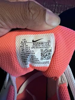 Nike Court Borough Low 2 Big Kids' Shoes in White, Size: 6.5Y | BQ5448-112